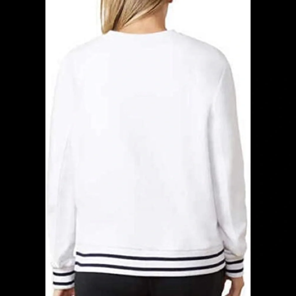 FILA White Crewneck Athletic Sweatshirt Size XL